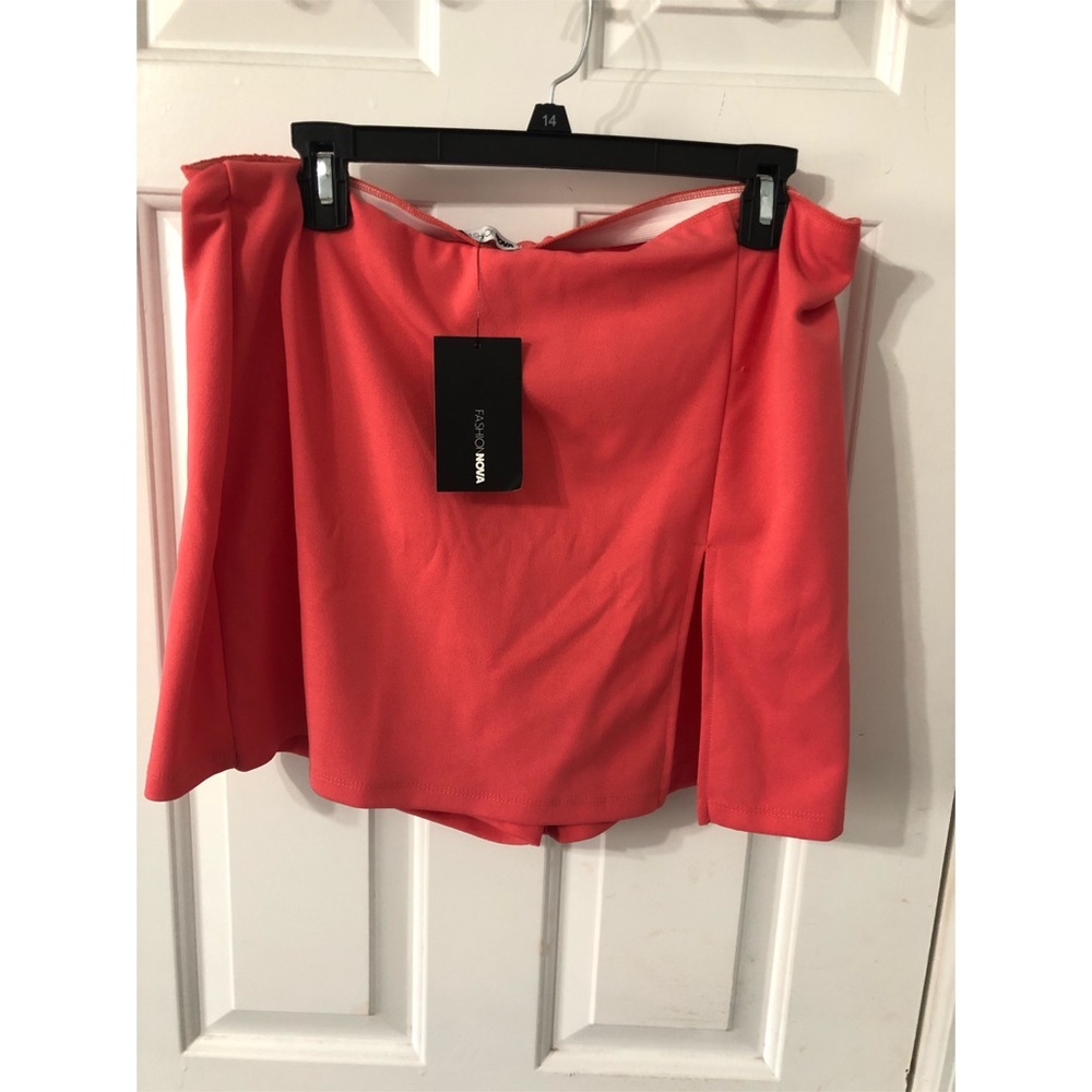 Pink fashion nova skort